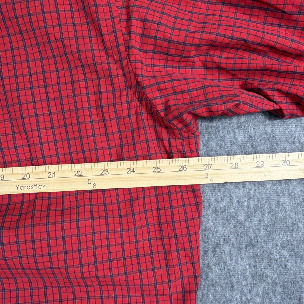 Ralph Lauren Polo Blake Shirt Men's L Button Down Long Sleeve Red Check - Picture 7 of 8
